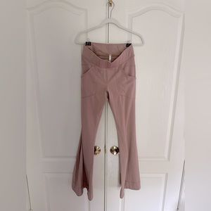 Free People Mauve Flare Legging M